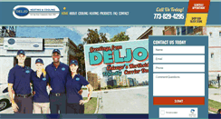 Desktop Screenshot of deljoheating.com